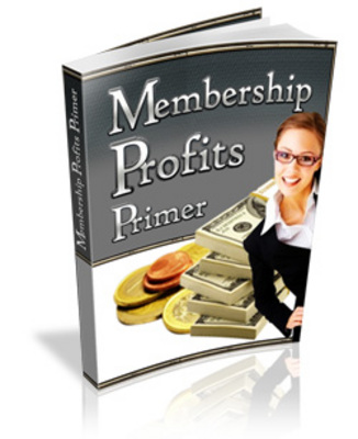Product picture Membership Profits Primer Wtih MRR