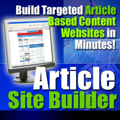 Product picture ARTICLE SITE BUILDER with MRR